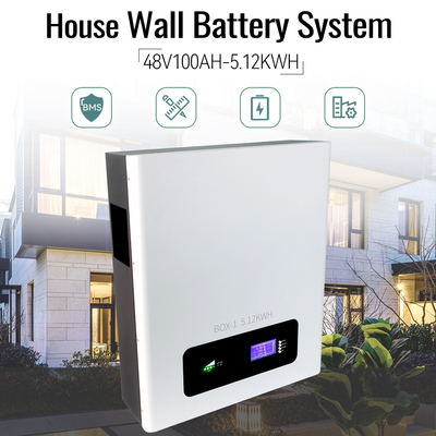 5kwh 48V 100Ah 51.2vのリチウム壁電池のエネルギー蓄積LiFePO4のリチウム電池のパック