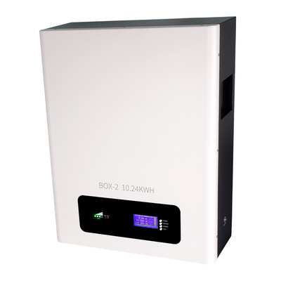 10kwh 48V 200Ah 51.2v LiFePO4のリチウム電池は壁に取り付けられたタイプを詰める