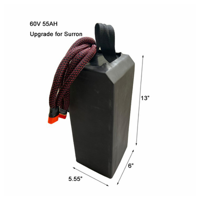 Sur Ronライト蜂のための60v 55ah 72v 32ah 40ah李イオン電池のパックNMCの改善