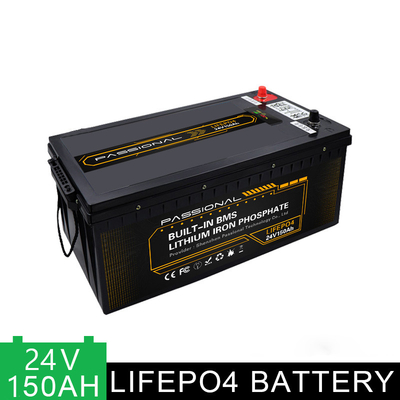 BMSの電気フォークリフトEVの太陽系のエネルギー蓄積LFP電池のパック24V 150Ah