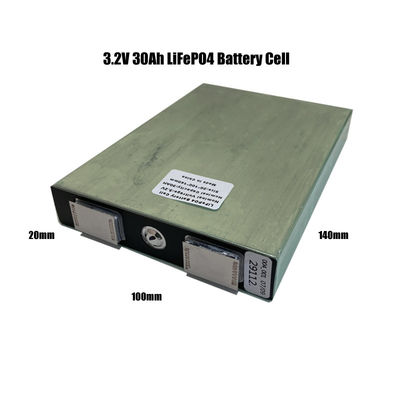 太陽貯蔵のためのMSDS 3.2 V 30AH LiFePO4のリチウム電池のパックEV電池