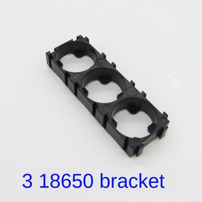 電池の支持ブラケットABS707 18650のリチウム電池のホールダー3の細胞18.4mm 18650 2個の細胞のホールダー