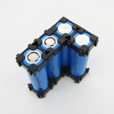 電池の支持ブラケットABS707 18650のリチウム電池のホールダー3の細胞18.4mm 18650 2個の細胞のホールダー