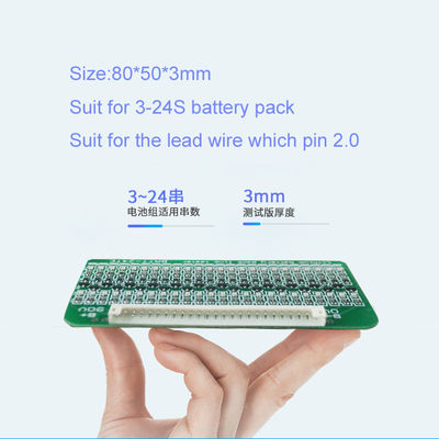 FR4 24Sのリチウム電池の管理システムHASL李イオン保護板
