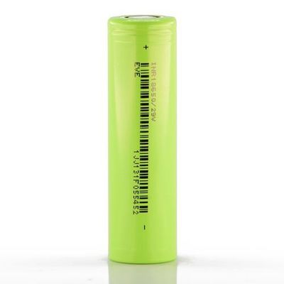 Ebikeのために薄緑の18650個の電池細胞2900mAh 3.7V NCMイブのリチウム イオン細胞